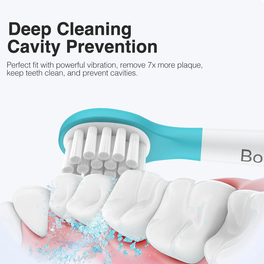 Dense bristles for effective plaque removal