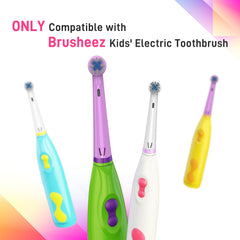 Two-type soft bristle design for thorough cleaning and gentle massage