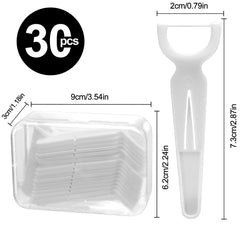 Nylon multifilament floss material for strength and durability