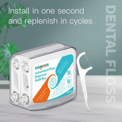 Compact refill box for quick replenishment and travel