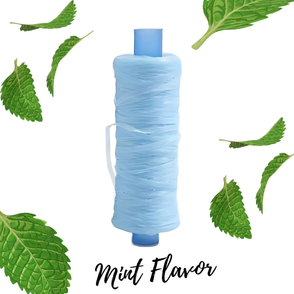 Floss refill with mint scent and long-lasting reel