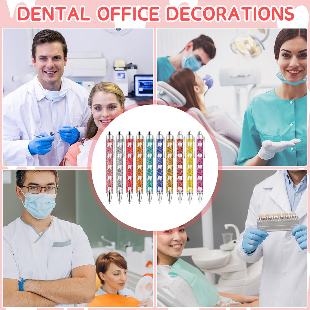 Display of dental month gift sets for staff