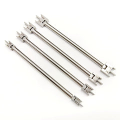 Height wick gauge tool for bracket positioning with multiple models shown