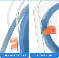 Notch filling and tooth polishing with abrasive strip