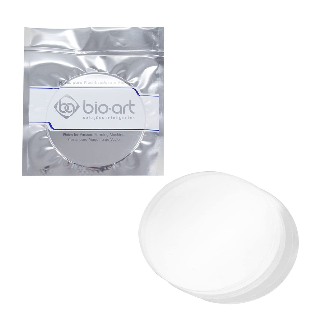 Dental soft splint sheets round 134mm diameter, 1.5mm thickness, 10 sheets per pack