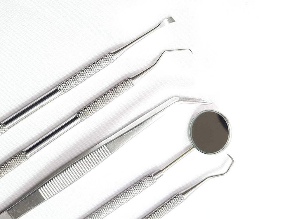 Dental tweezers and dental pick tools