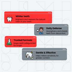 Mint flavor graphic illustrating refreshing brushing experience