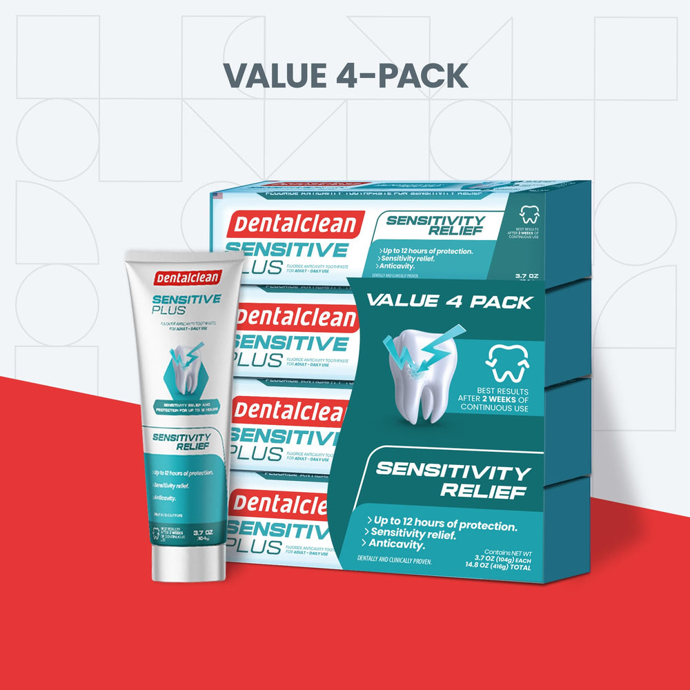 DentalClean brand logo with product on display