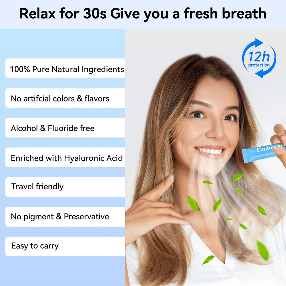 Xylitol cavity protection in mouthwash strips