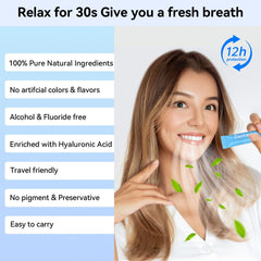 Xylitol cavity protection in mouthwash strips