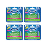 DenTek Adult Instant Tooth Pain Relief Kit with 50 applicators in a 4-pack, front view
