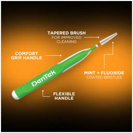 Interdental cleaner tip designed for extra tight spaces