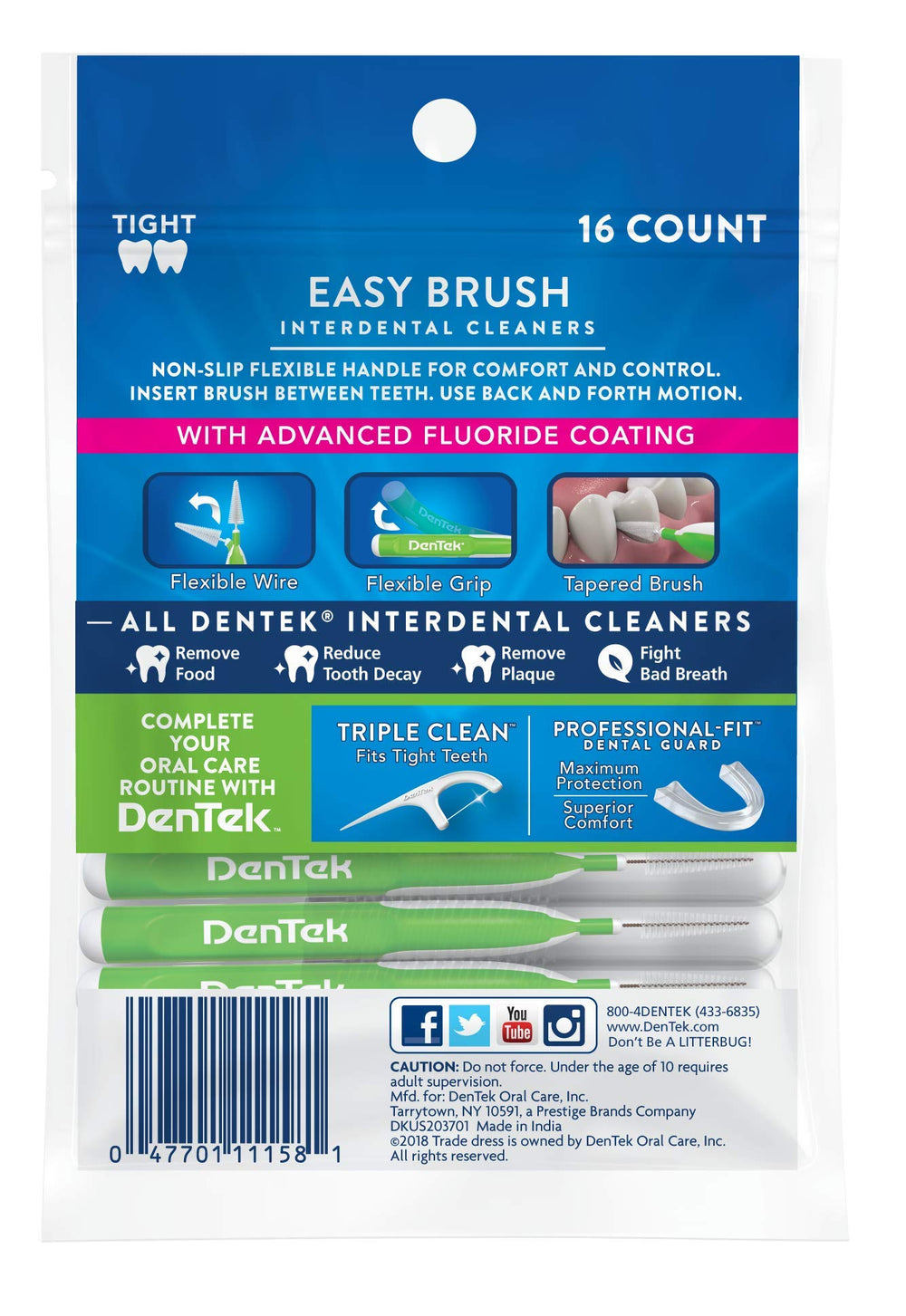 Extra Tight interdental brush taper 2.0–3.0 mm