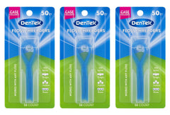 Dentek floss threaders 50 count (3 pack) front view