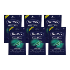 DenTek Fresh Clean Floss Picks 75 Count 6 Pack hero image