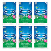 DenTek Fresh Clean Floss Picks box with six packs