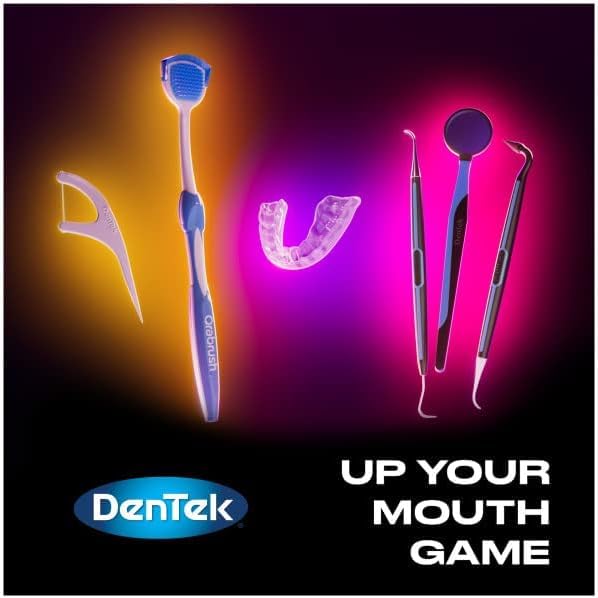 Mint fresh flavor representation for DenTek floss picks