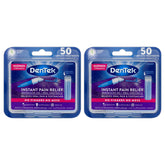 DenTek Instant Oral Pain Relief Kit – front view showing bottle and applicators