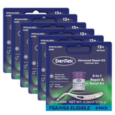 DenTek Temparin Max Repair Kit front packaging showing 6 kits