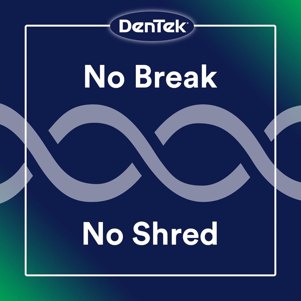 No-break floss guarantee symbol on packaging