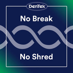 No-break floss guarantee symbol on packaging