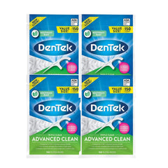 DenTek Triple Clean Advanced Floss Picks front view packaging