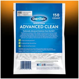 Lifestyle image of using DenTek floss picks in daily routine