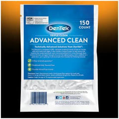 Lifestyle image of using DenTek floss picks in daily routine