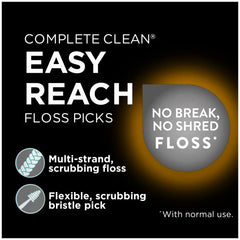 Close-up of flexible bristles for hard-to-reach spots