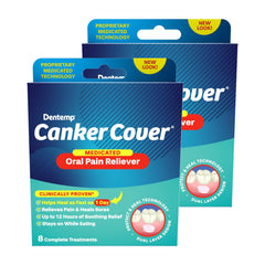 Dentemp Canker Cover mint-flavored tablet bottle