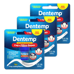 Dentemp Maximum Strength Loose Cap and Lost Filling Repair kit with 2.64 oz and applicator