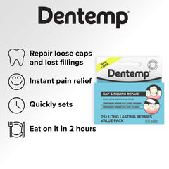 Packaging may vary label on Dentemp kit