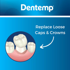 Dentemp Recap-It kit being used by a dental professional