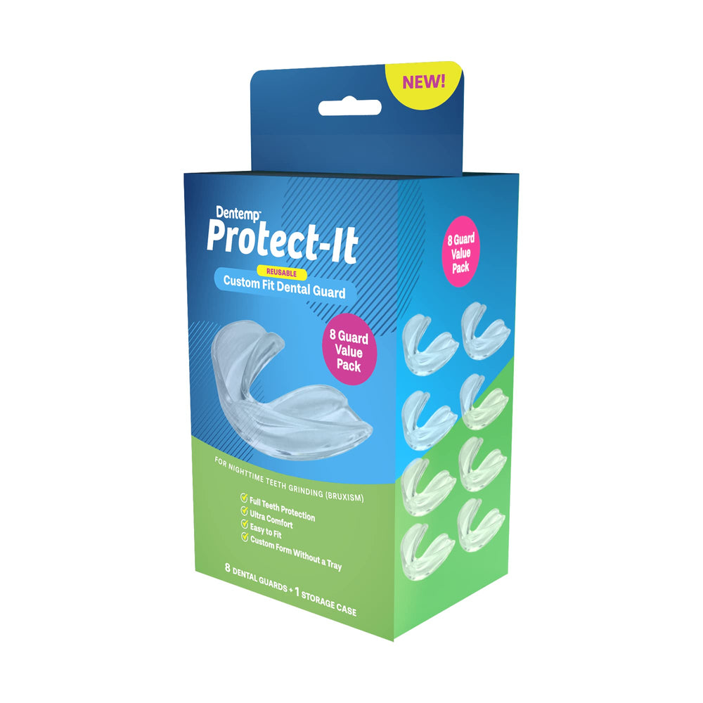 Overview of Protect-It features: soft, affordable, FDA-cleared bruxism guards