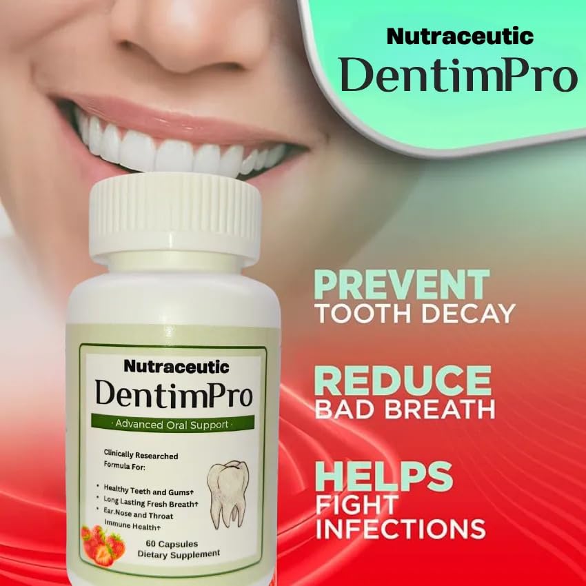 Graphic representing long-lasting fresh breath with DentimPro