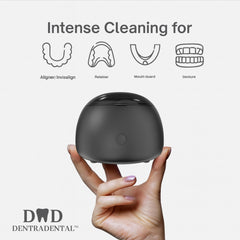 DENTRA Ultrasonic Cleaner 230ml capacity badge