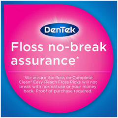 Minty-flavored floss leaves mouth feeling fresh
