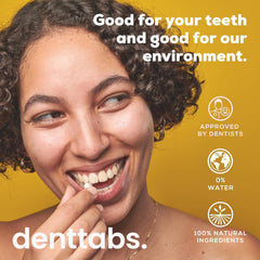 Denttabs brand concept with packaging