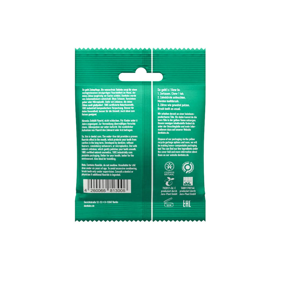 Denttabs 125 pc product photography