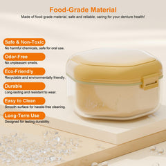 Interior storage compartments showing three-layer seal design