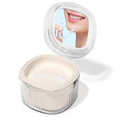 Denture Bath Case and Retainer Case closed with lid