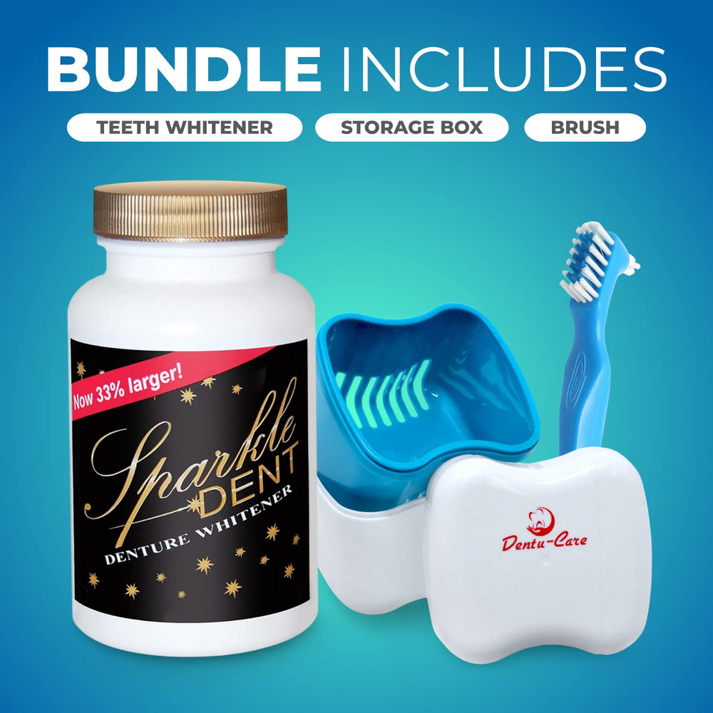 Denture box travel kit