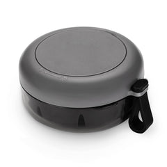Denture case leak-proof travel box in black