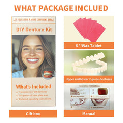 Gift-ready denture kit packaging