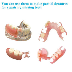 Denture kit with tool kit and accessories