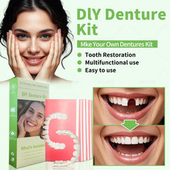 Person wearing comfortable dentures for daily use