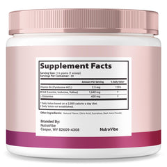 DermaBrew Max packaging and tub