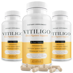 Product packshot of Dermawonder Vitiligo Capsules 60 Count