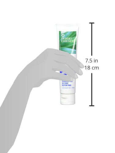 Toothpaste with natural ingredients including baking soda and sea salt