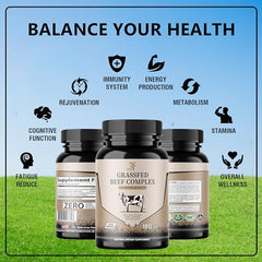 Desiccated beef liver 3000mg in supplement form